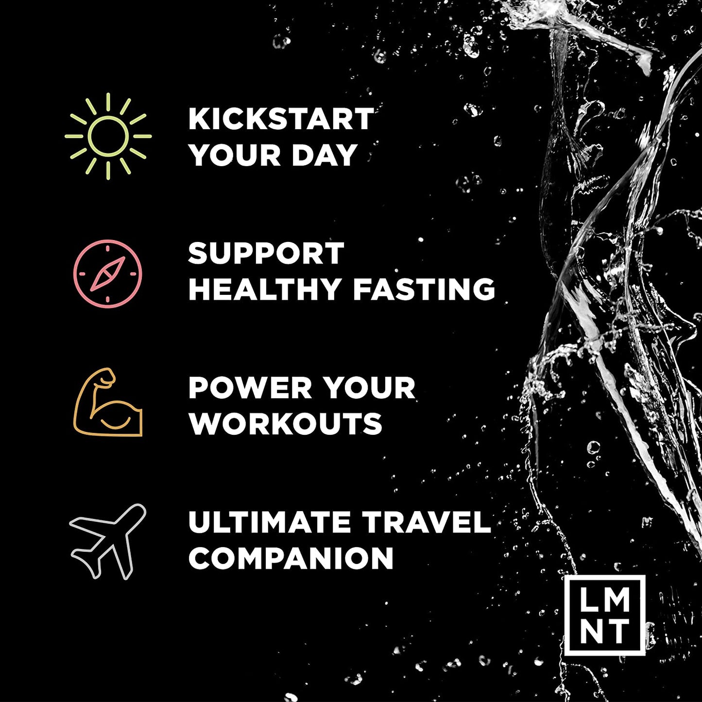 LMNT Zero-Sugar Electrolytes - Variety Salt - Hydration Powder Packets | No Artificial Ingredients | Keto & Paleo Friendly | 12 Sticks