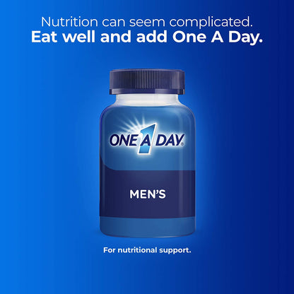 One a Day Men’S Pro Edge Multivitamin, Supplement with Vitamin A, Vitamin C, Vitamin D, Vitamin E and Zinc for Immune Health Support* and Magnesium for Healthy Muscle Function, Tablet 50 Count