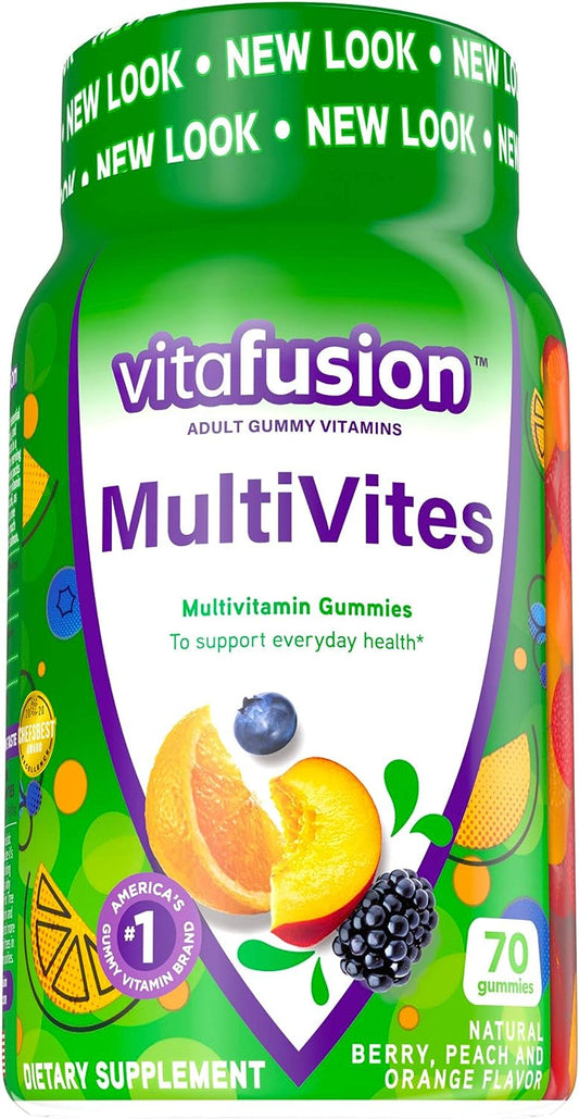 Multivites Gummy Vitamins, 70Ct (Pack of 3)