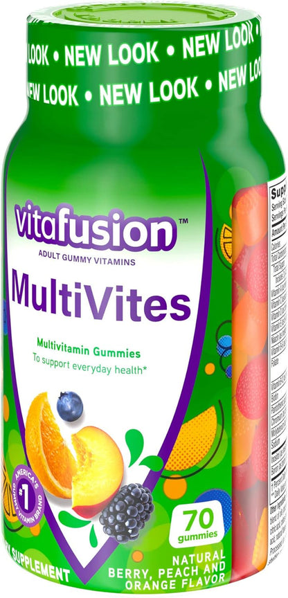 Multivites Gummy Vitamins, 70Ct (Pack of 3)