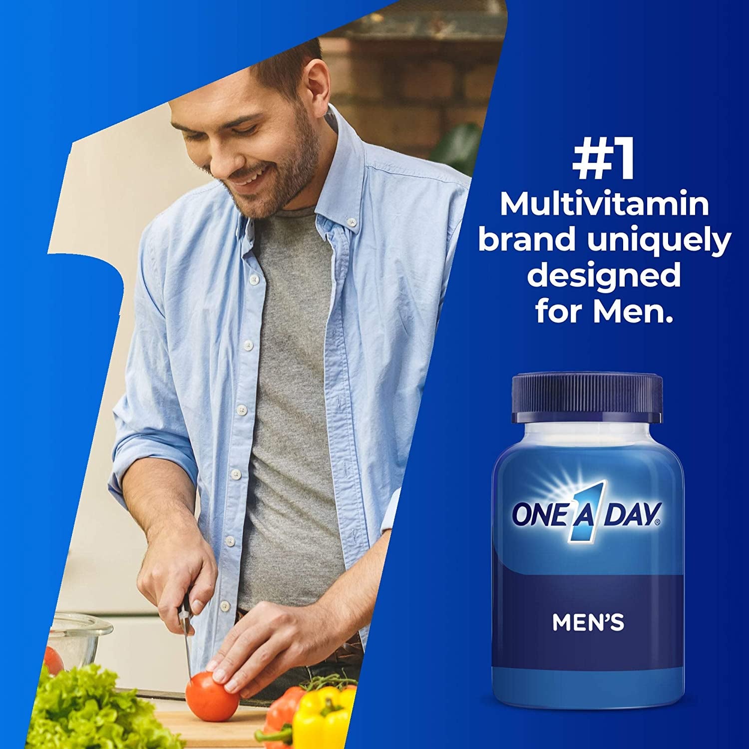 One a Day Men’S Multivitamin Gummies, Multivitamin for Men with Vitamin A, C, D, E, Calcium & More to Support Healthy Muscle Function, Gummies, 170 Count